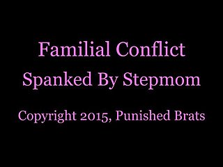 Spanked Unconnected with Stepmom