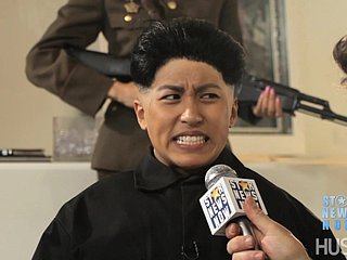 *WTF* Kim Jong-un has a vagina. Dennis Rodman fucks it. Shunned orgy follows.