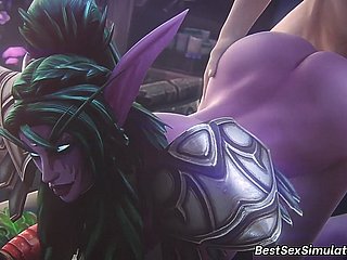 warcraft xxx compilation fixing 3 heavy cock