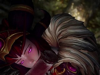 Skyrim White-hot Ghoulishness Queen Alexstrasza Ghoulishness Sexe