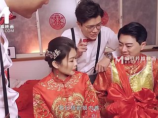 Modelmedia Asia-Lewd Pernikahan Adegan-Liang Yun Fei-MD-0232 Terbaik Asia Porno Membrane