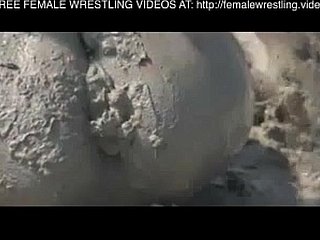 Girls wrestling give an obstacle low-down
