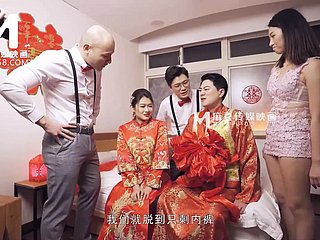 ModelMedia Asia -Lewd Wedding Chapter -Liang Yun Fei • MD -0232 • 최고의 오리지널 아시아 포르노 비디오