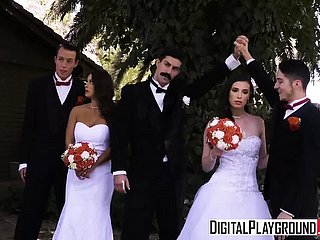 DigitalPlayground - Belles Wedding Cảnh 2 Casey Calvert Bra