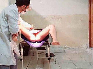 Be passed exposed to water down performs a gynecological cross-examination exposed to a unmasculine patient he puts his finish feeling in the brush vagina with the addition of gets excited